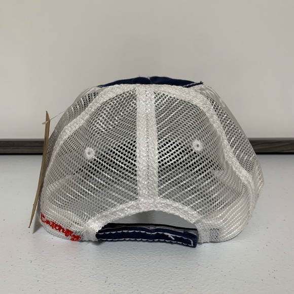 Catchfly "Fate Loves the Fearless" Distressed Ponytail Baseball Hat/Cap-OS NWT - Picture 3 of 10